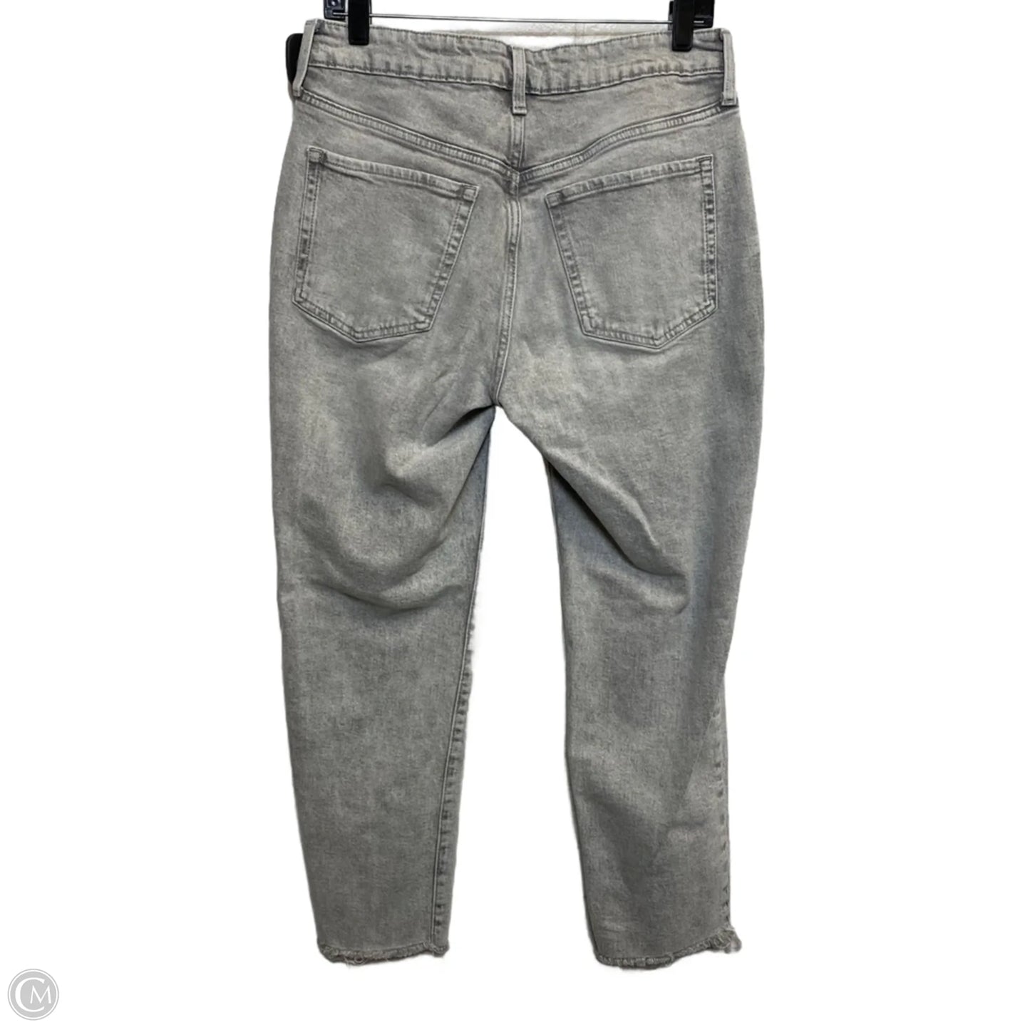 Jeans Straight By Old Navy In Grey Denim, Size: 10