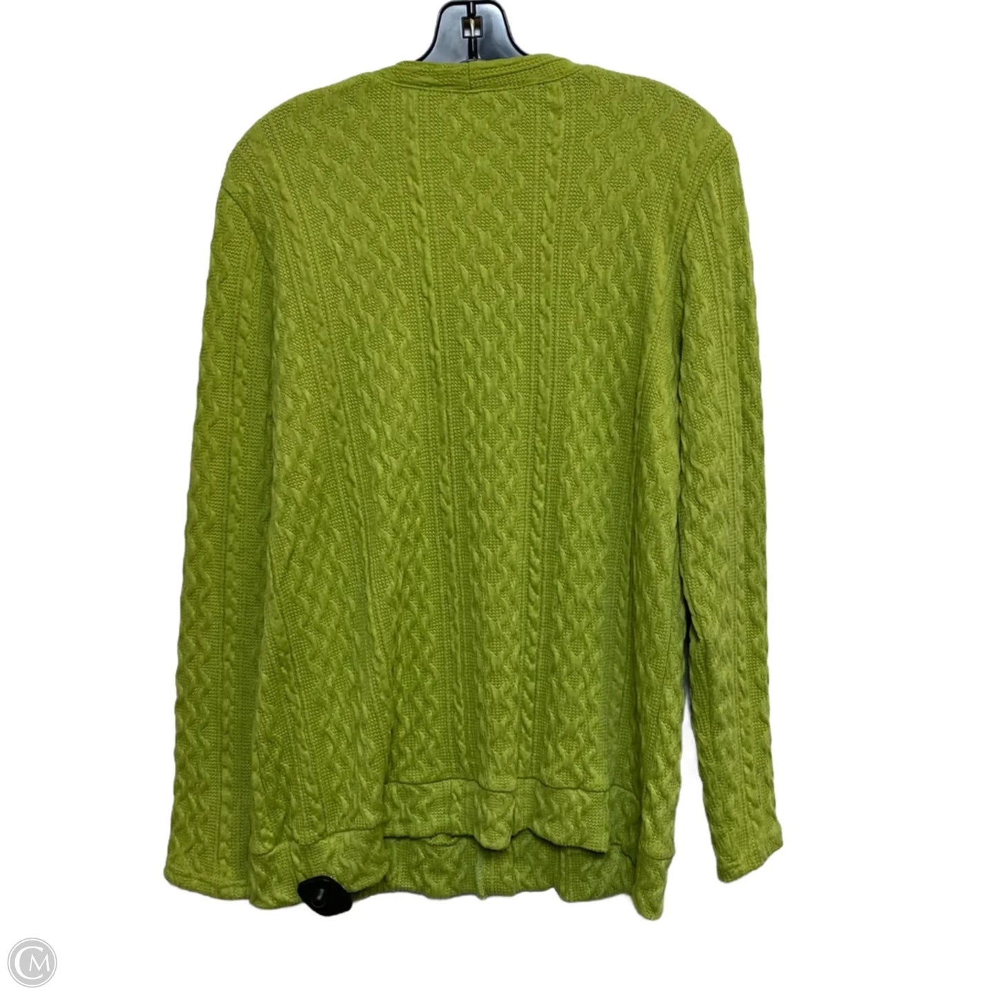 Cardigan By Grecerelle In Green, Size: Xl