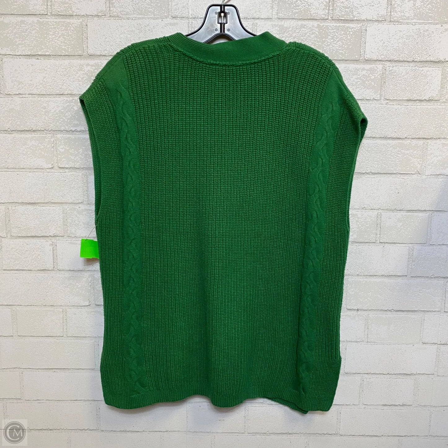 Vest Sweater By J. Jill In Green, Size: S