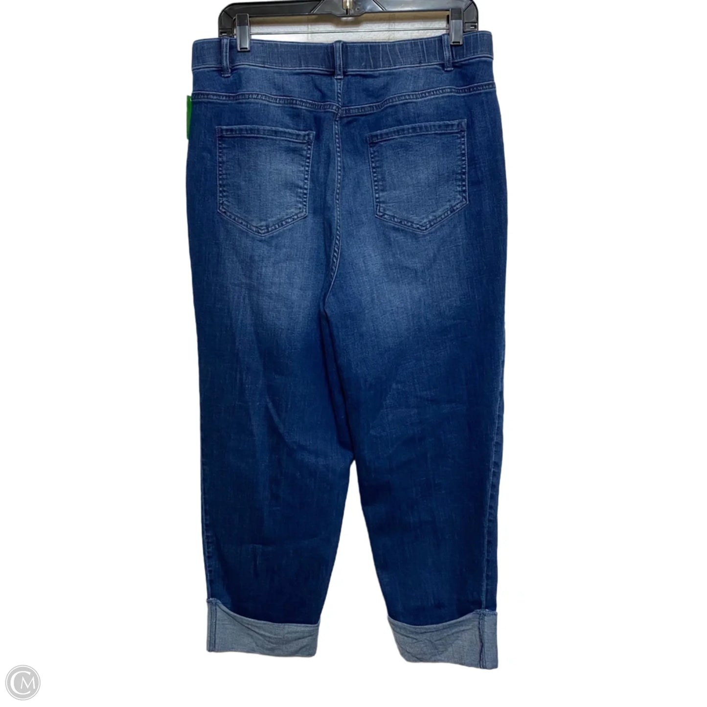 Jeans Straight By J. Jill In Blue Denim, Size: 16