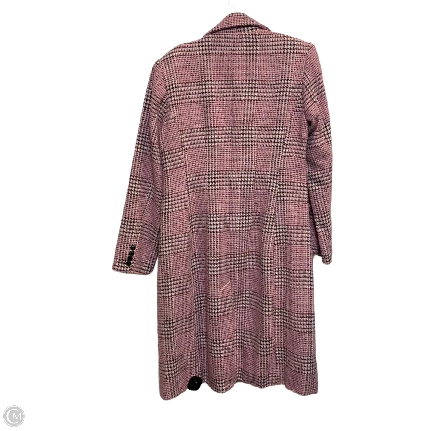 Coat Peacoat By Steve Madden In Pink, Size: M