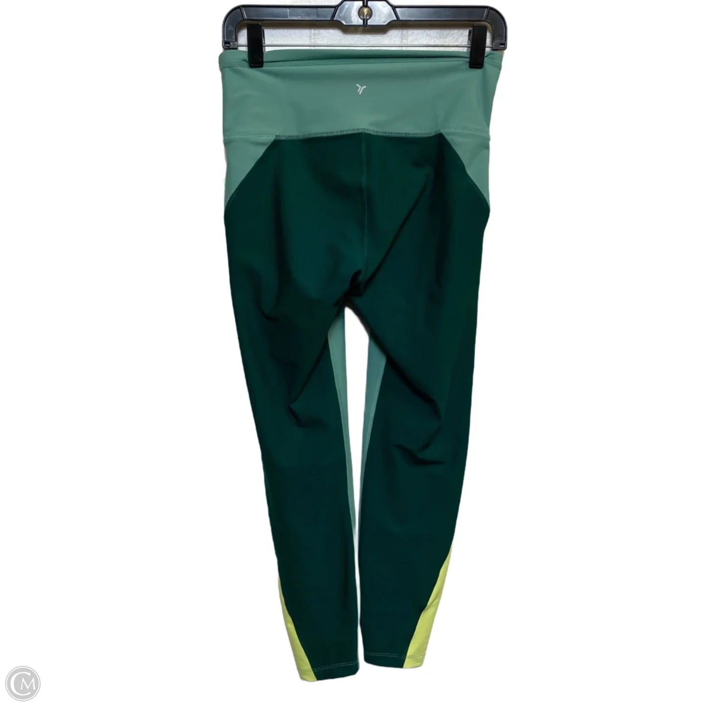 Athletic Leggings By Old Navy In Green, Size: M