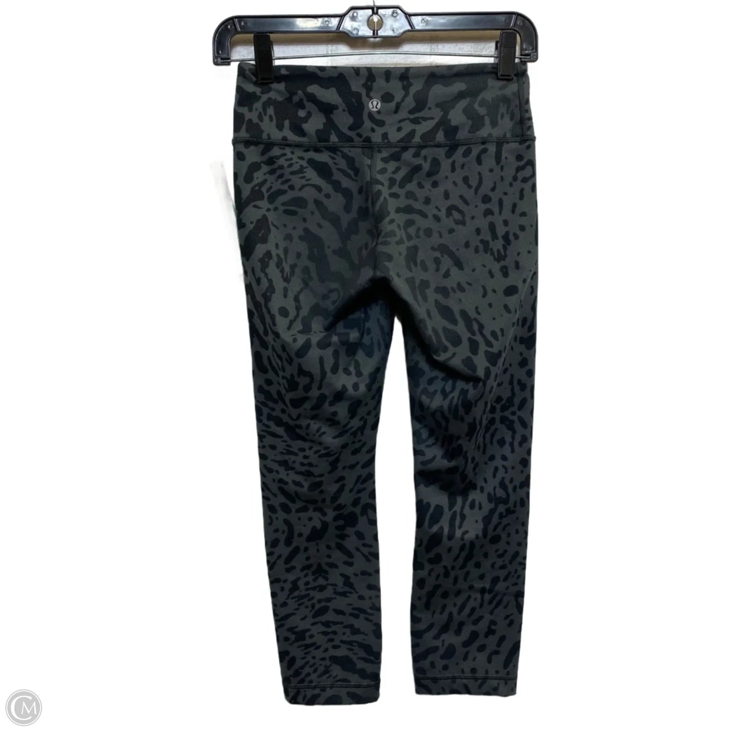 Athletic Leggings Capris By Lululemon In Grey, Size: S