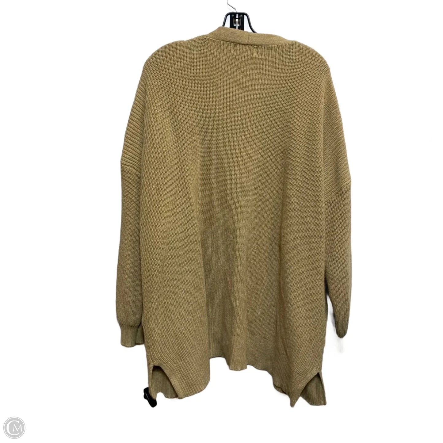 Sweater Cardigan By Universal Thread In Tan, Size: 2x