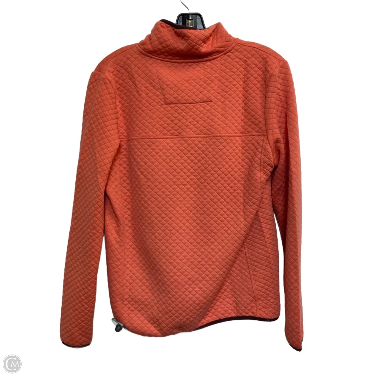 Sweatshirt Collar By Jones And Co In Orange, Size: M