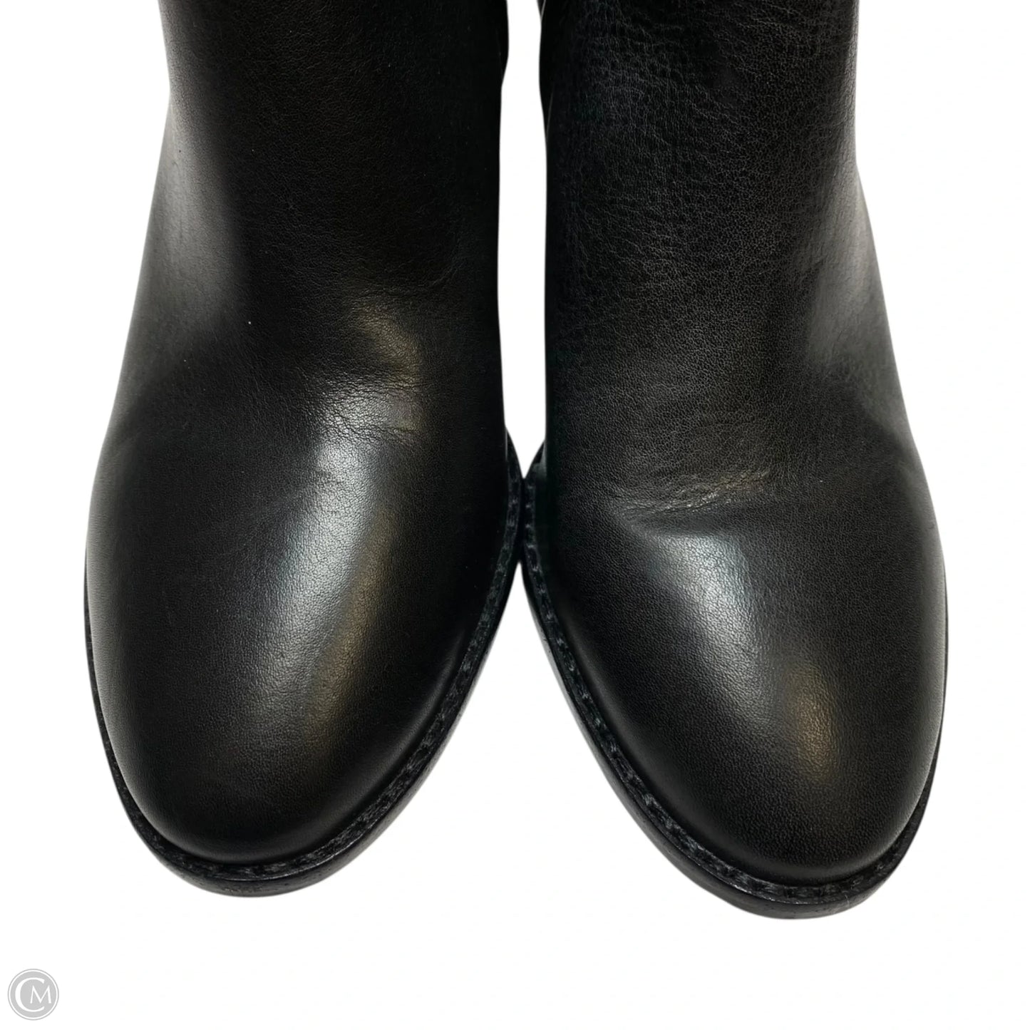 Boots Leather By Madewell In Black, Size: 7