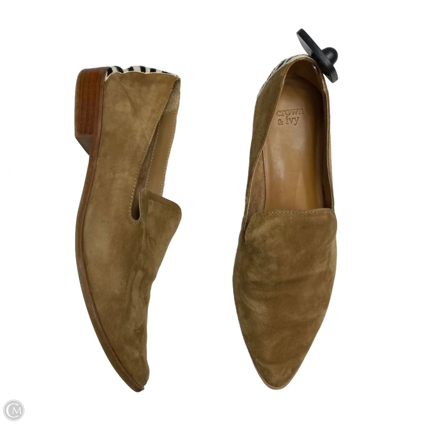 Shoes Flats By Crown And Ivy In Tan, Size: 10