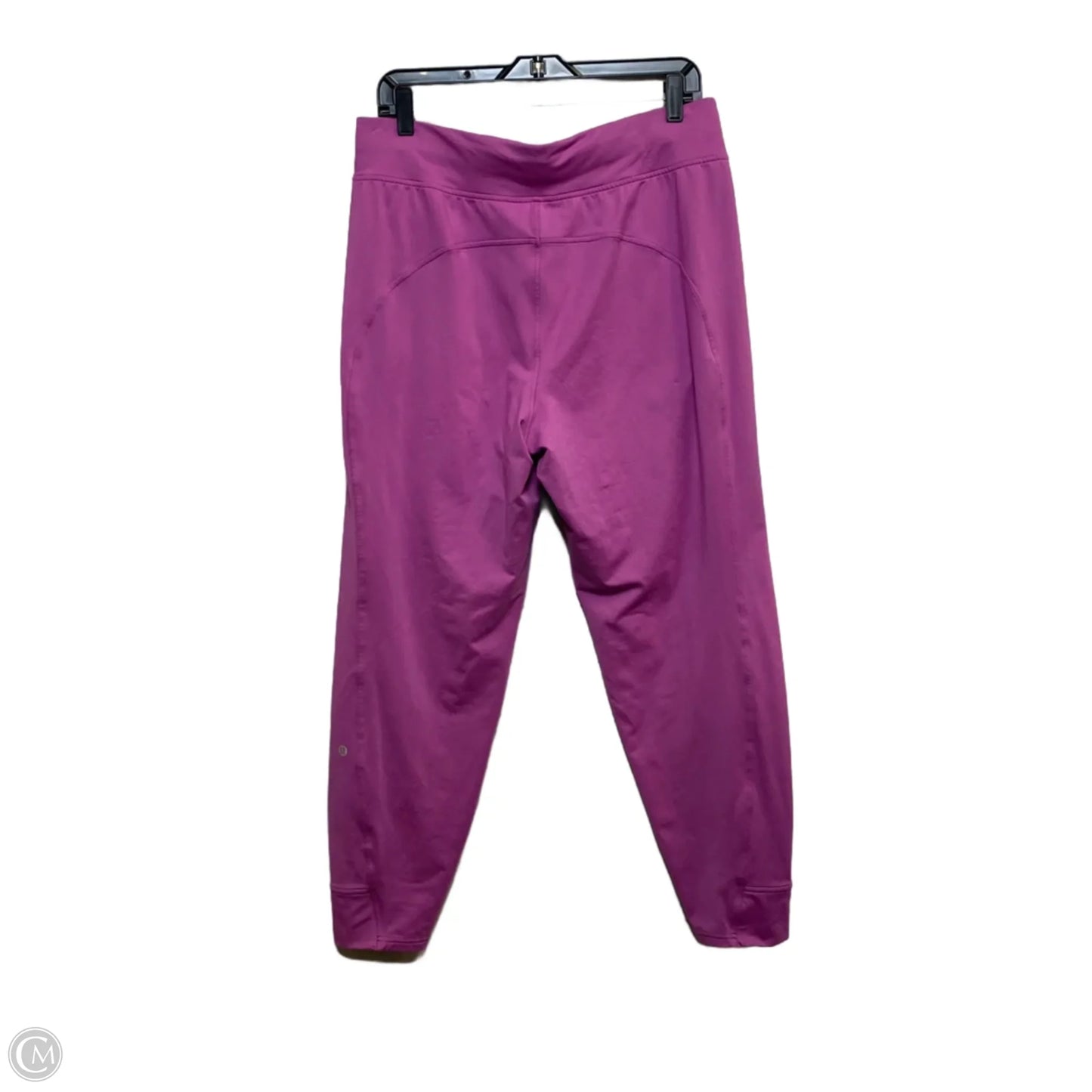 Athletic Pants Designer By Lululemon In Pink, Size: L