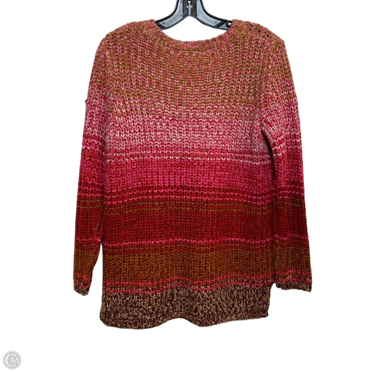 Sweater By 525 In Pink & Red, Size: Xs