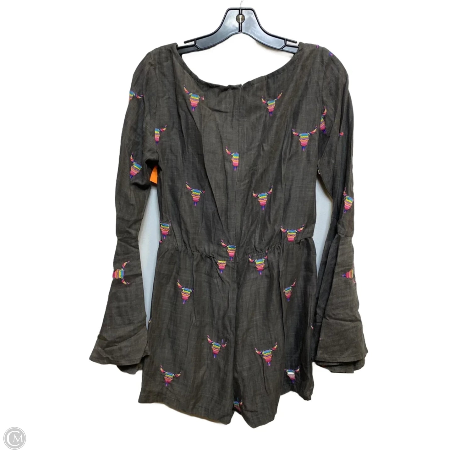 Romper By Judith March In Grey, Size: S