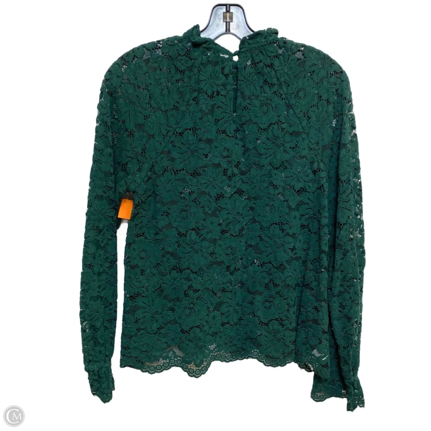 Top Long Sleeve By Hill House In Green, Size: Xs