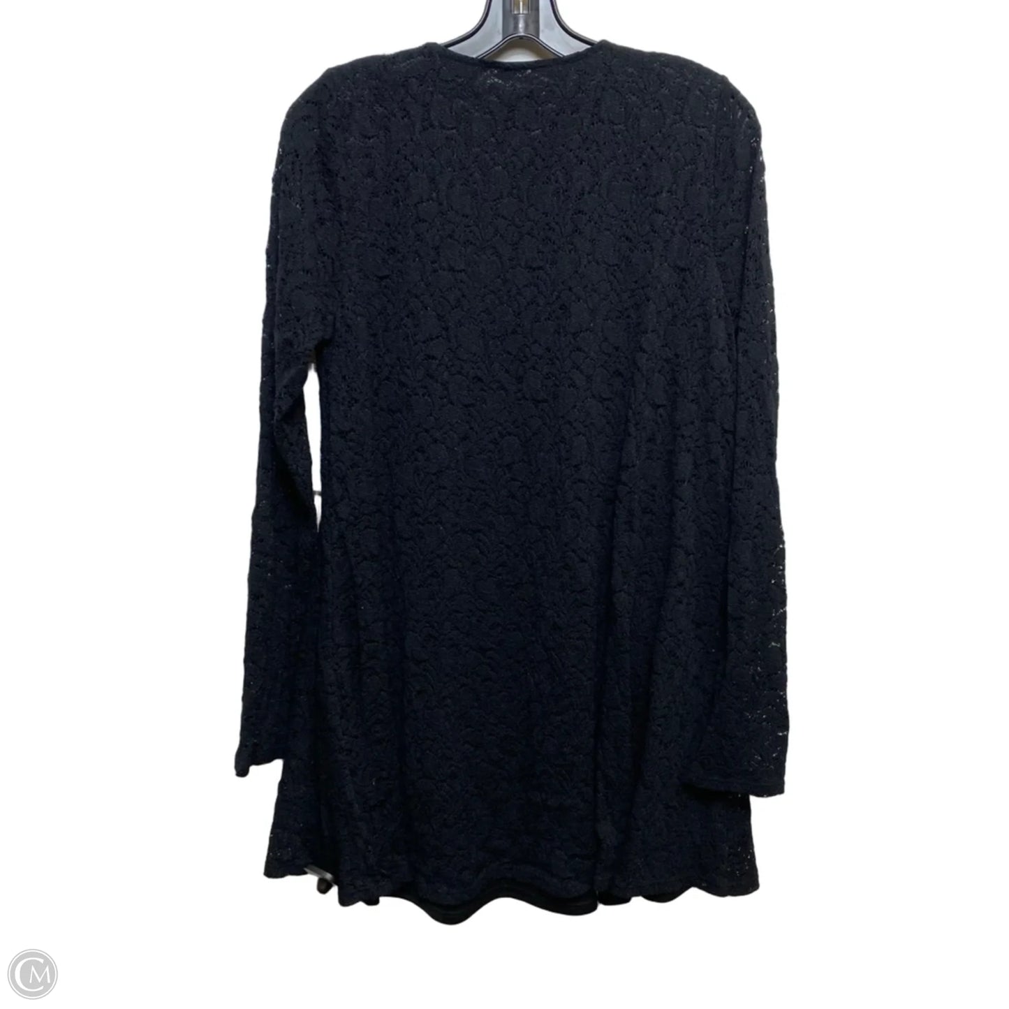 Top Long Sleeve Designer By Show Me Your Mumu In Black, Size: L
