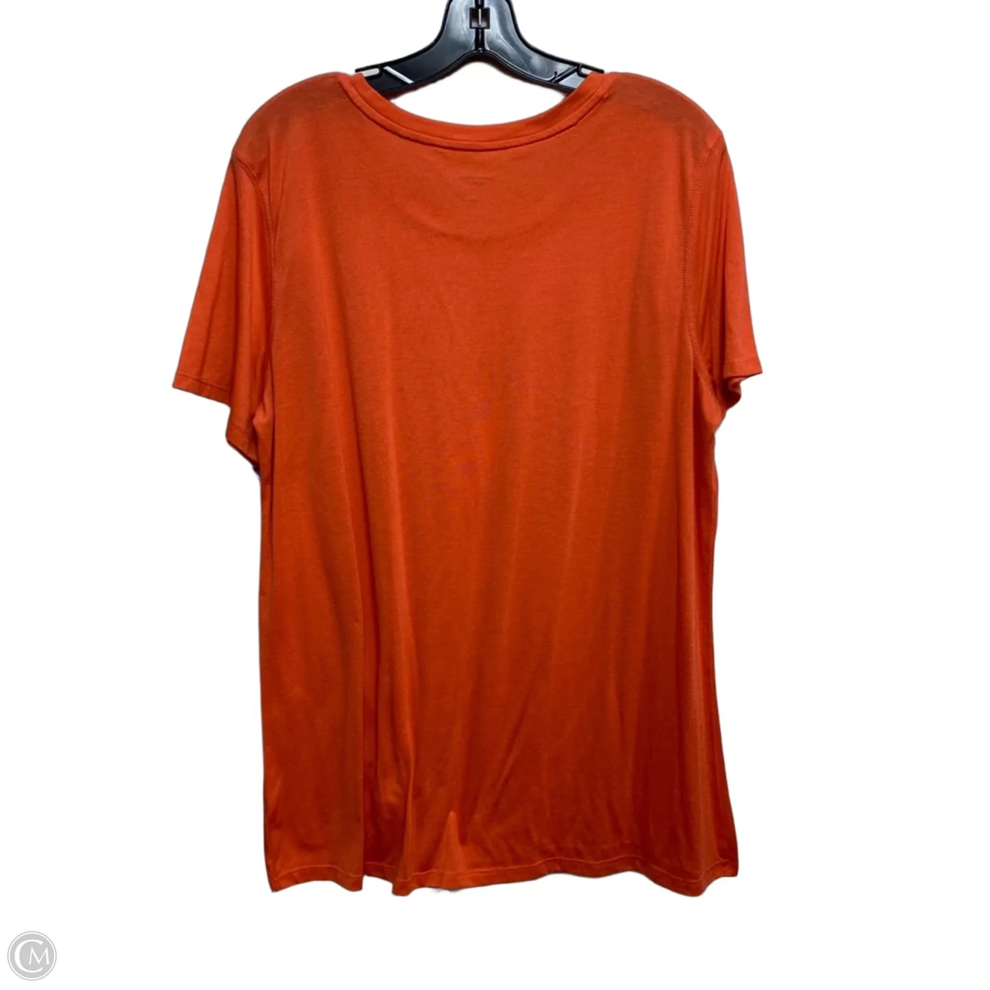 Athletic Top Short Sleeve By Old Navy In Orange, Size: Xl