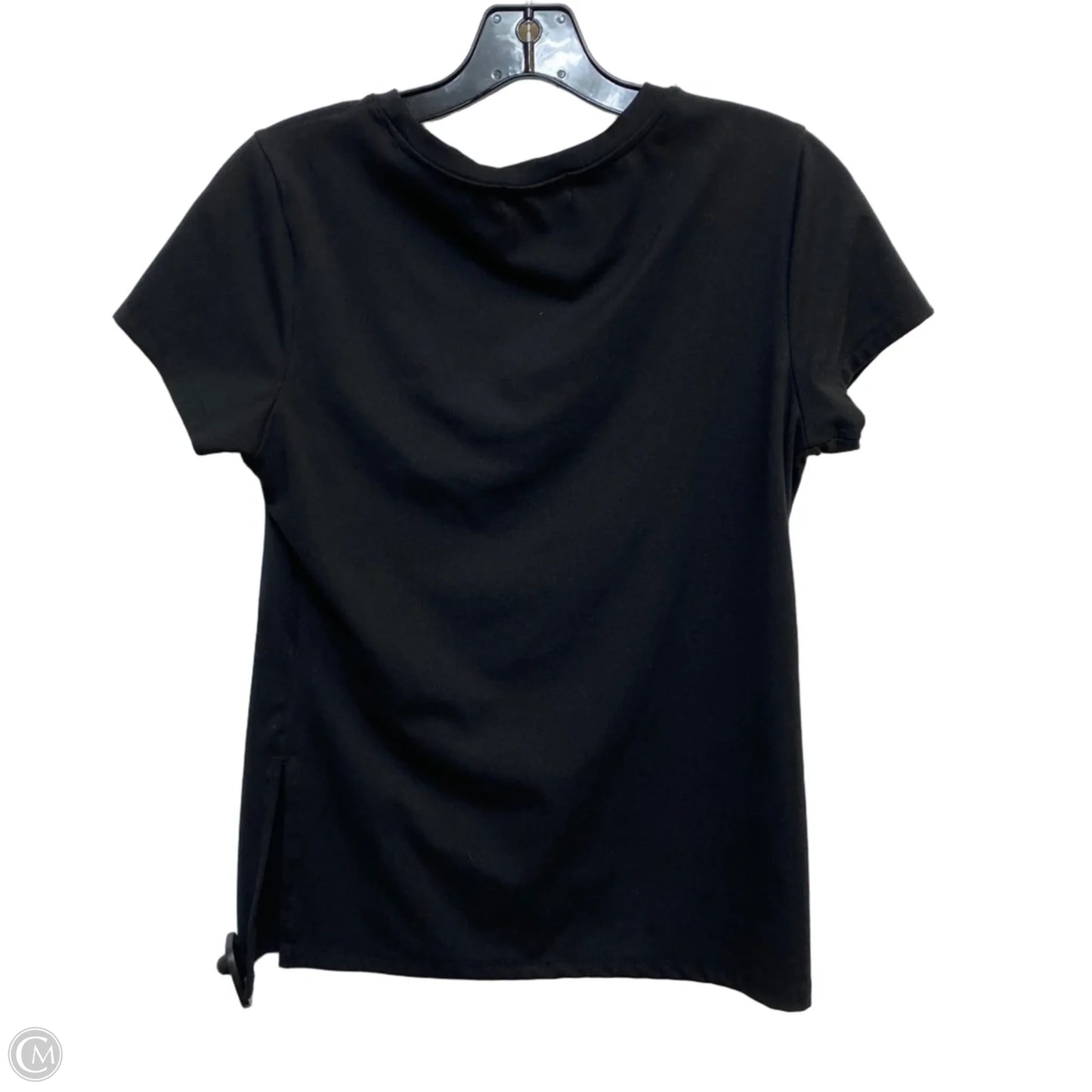 Top Short Sleeve Basic By Frankee & Skylarr In Black, Size: Xl