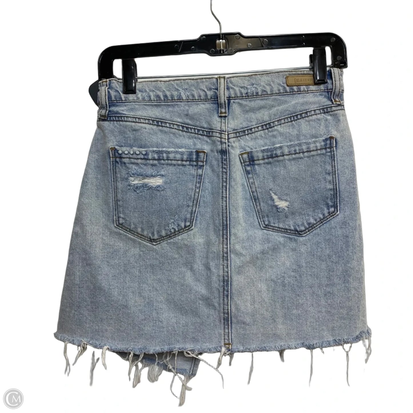 Skirt Mini & Short By Blanknyc In Blue Denim, Size: Xs