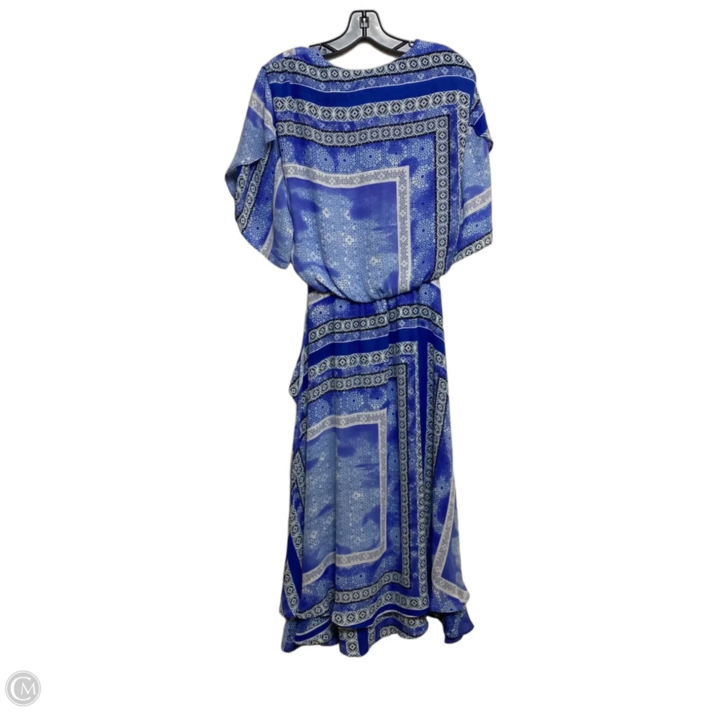 Dress Casual Midi By Parker In Blue, Size: M