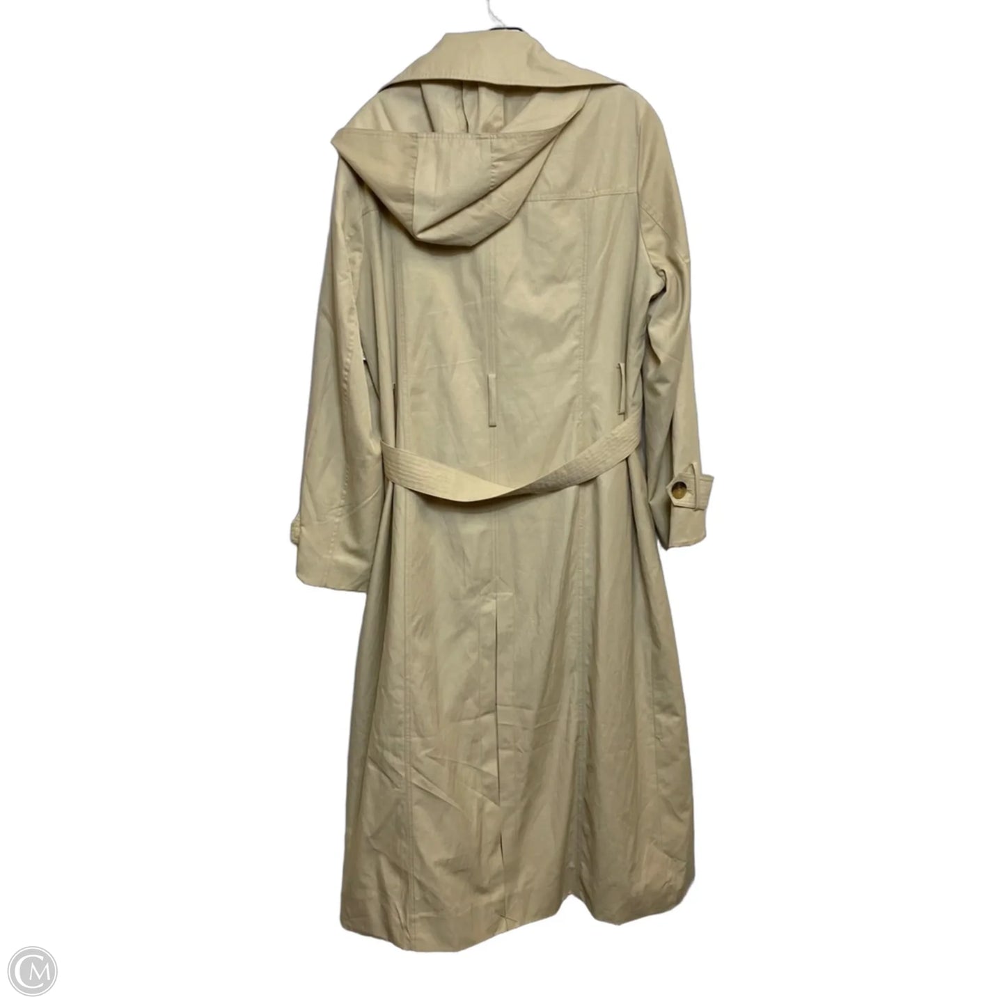 Coat Trench Coat By Rachel Zoe In Tan, Size: Xl