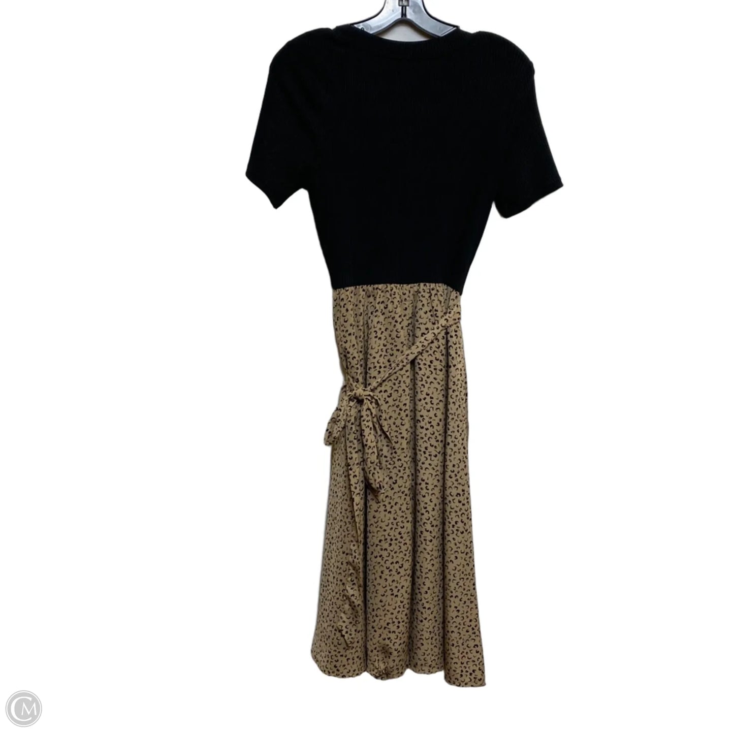 Dress Casual Midi By Zattcas In Animal Print, Size: Xs