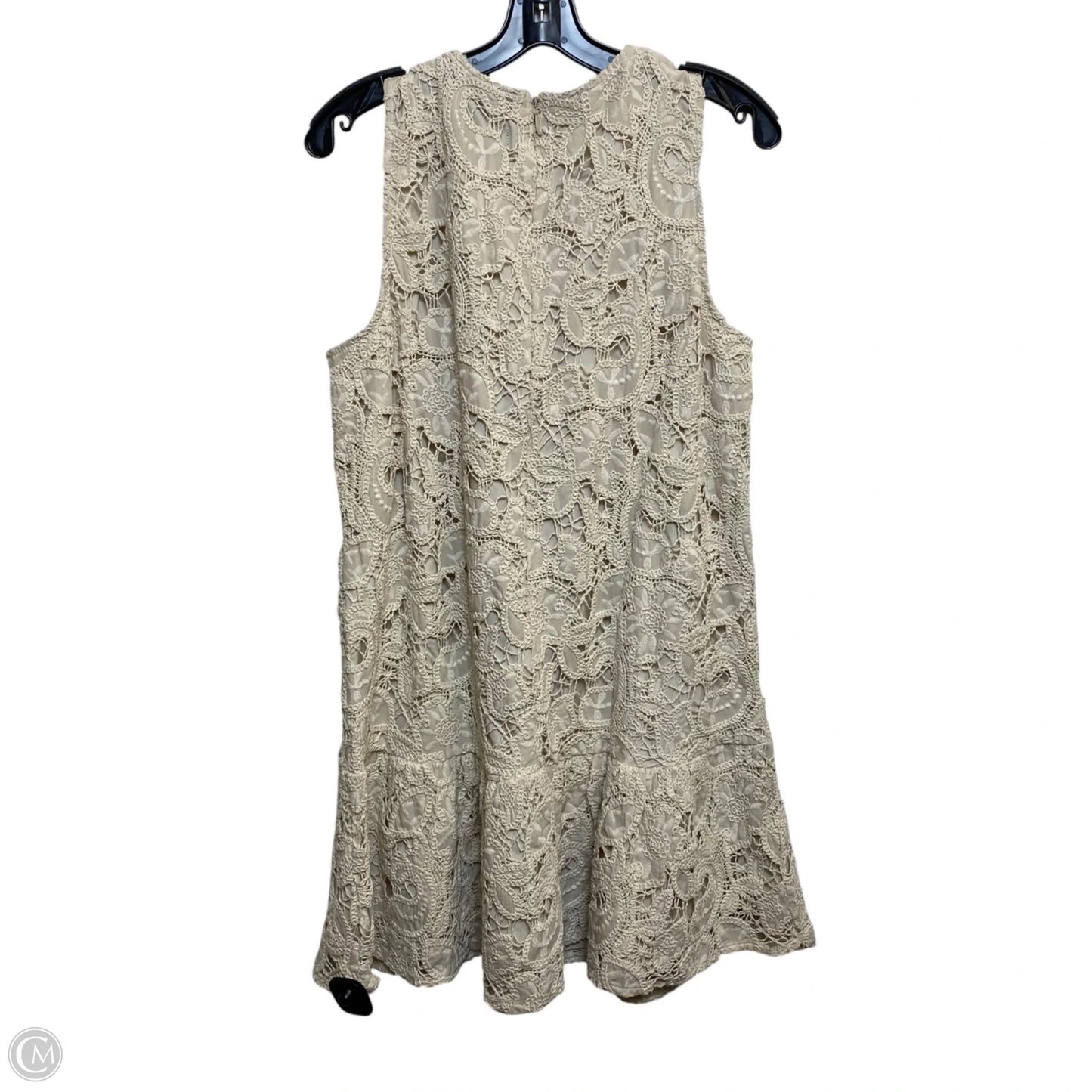 Dress Casual Short By New York And Co In Beige, Size: M
