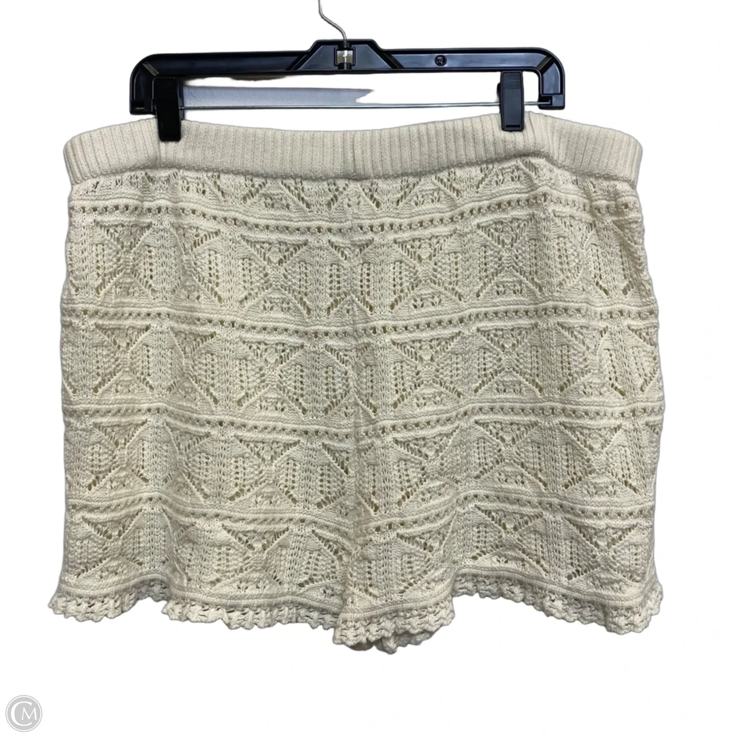 Shorts Set By Time And Tru In Cream, Size: Xl