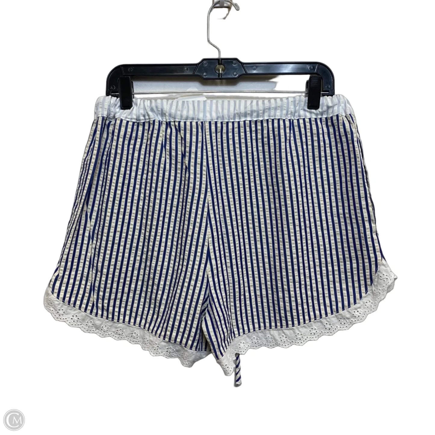 Shorts By HG In Blue & White, Size: L