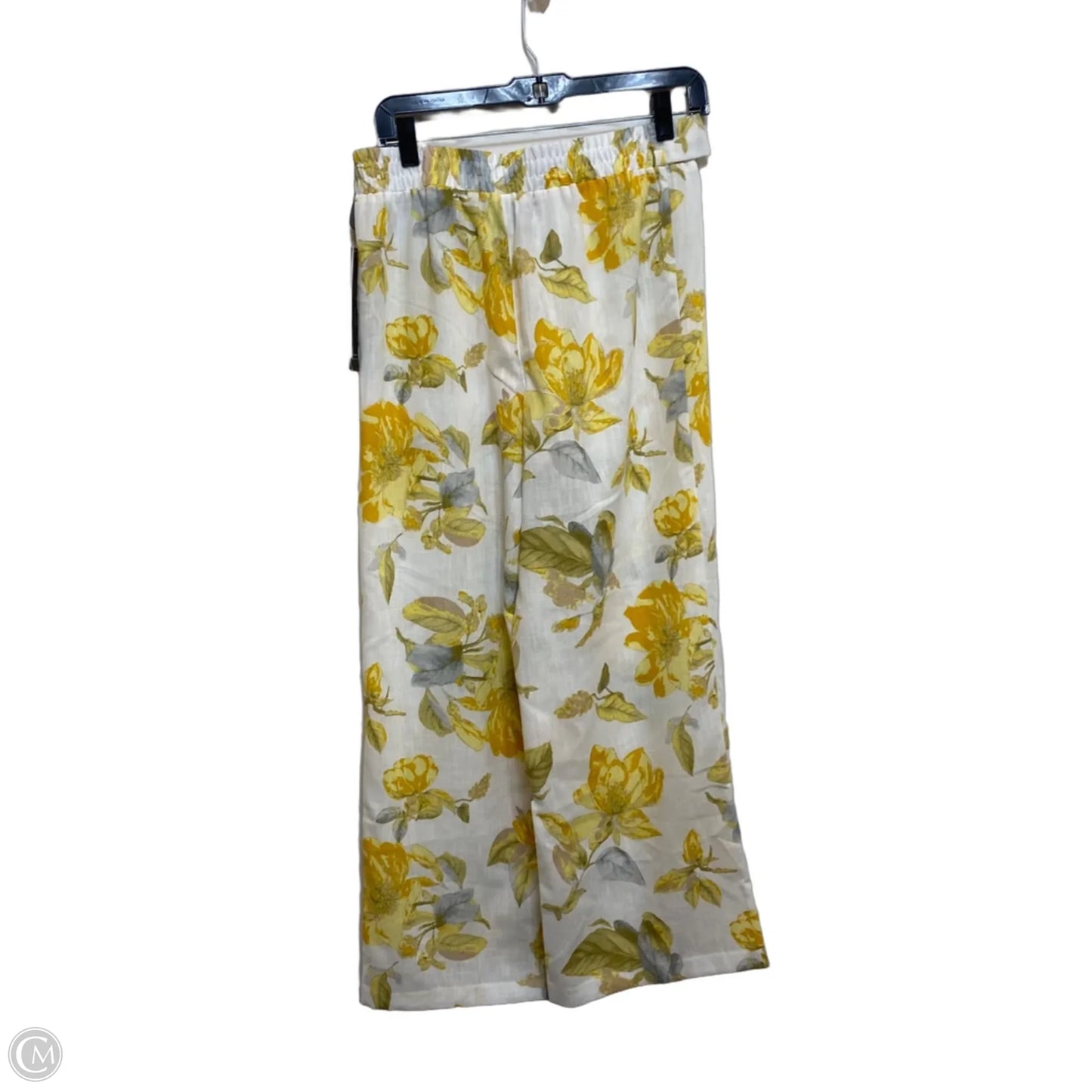 Pants Wide Leg By New York Clothing Company In Yellow, Size: Sp