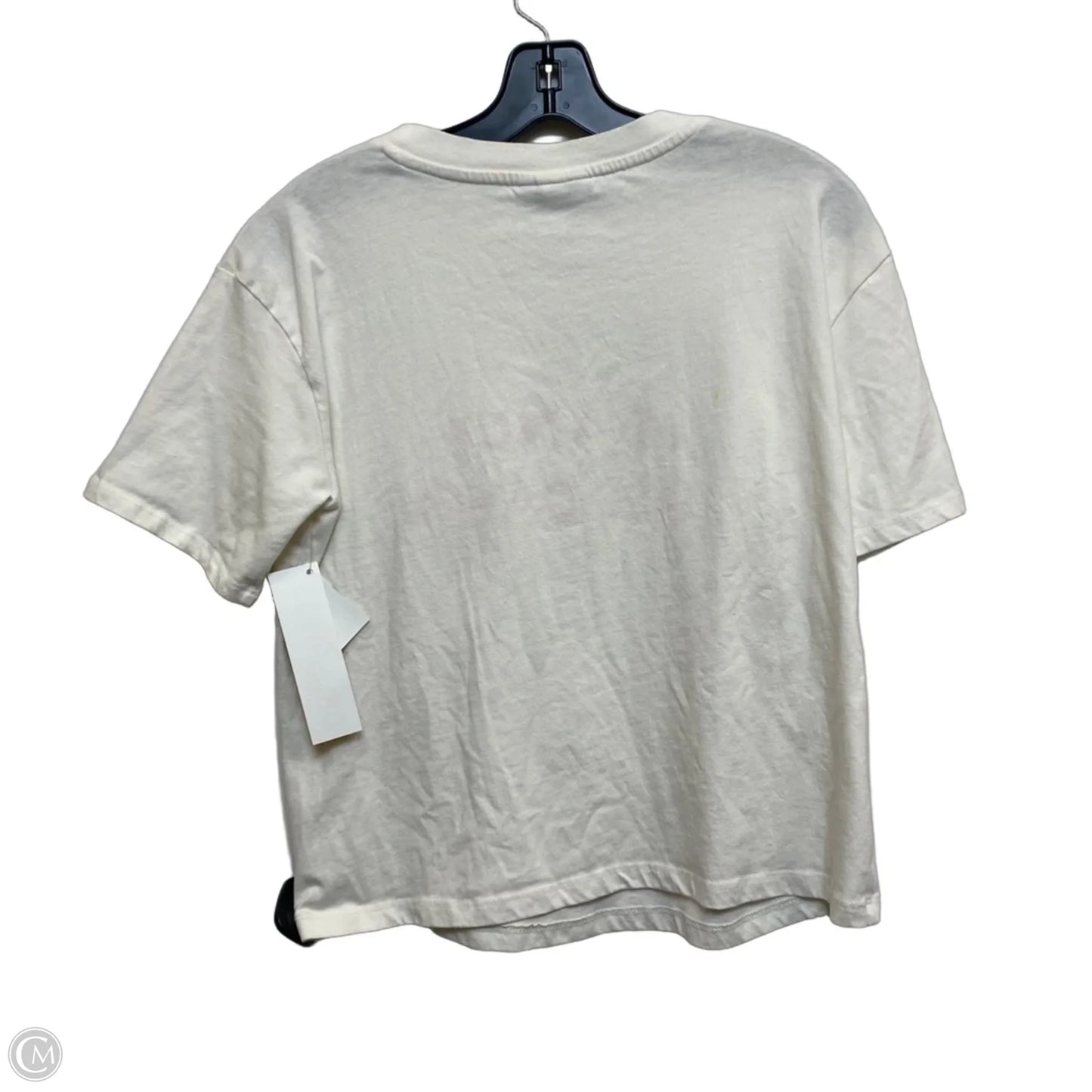 Top Short Sleeve Designer By Kate Spade In Cream, Size: S