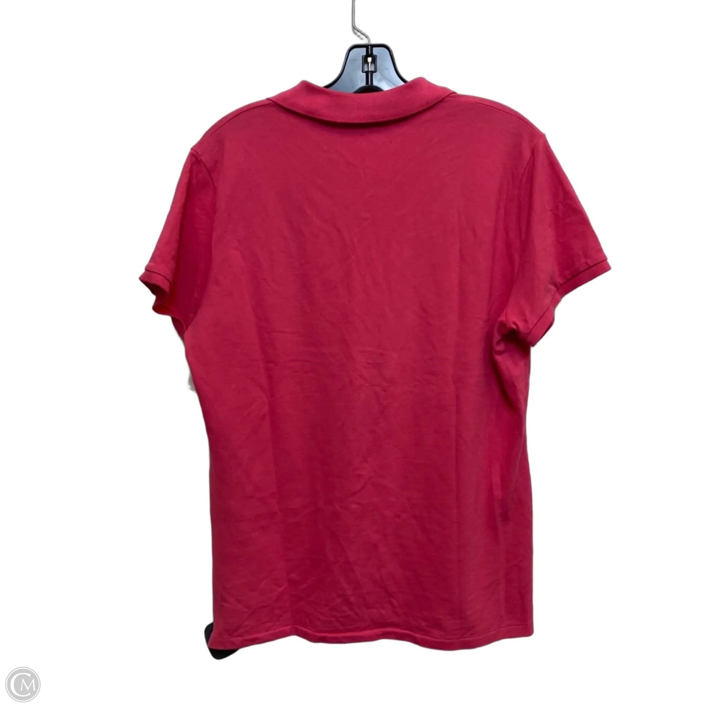 Top Short Sleeve By Polo Ralph Lauren In Pink, Size: Xl