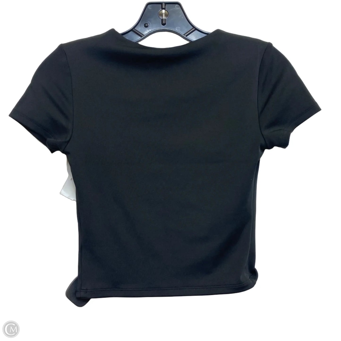Top Short Sleeve Basic By Express In Black, Size: Xs