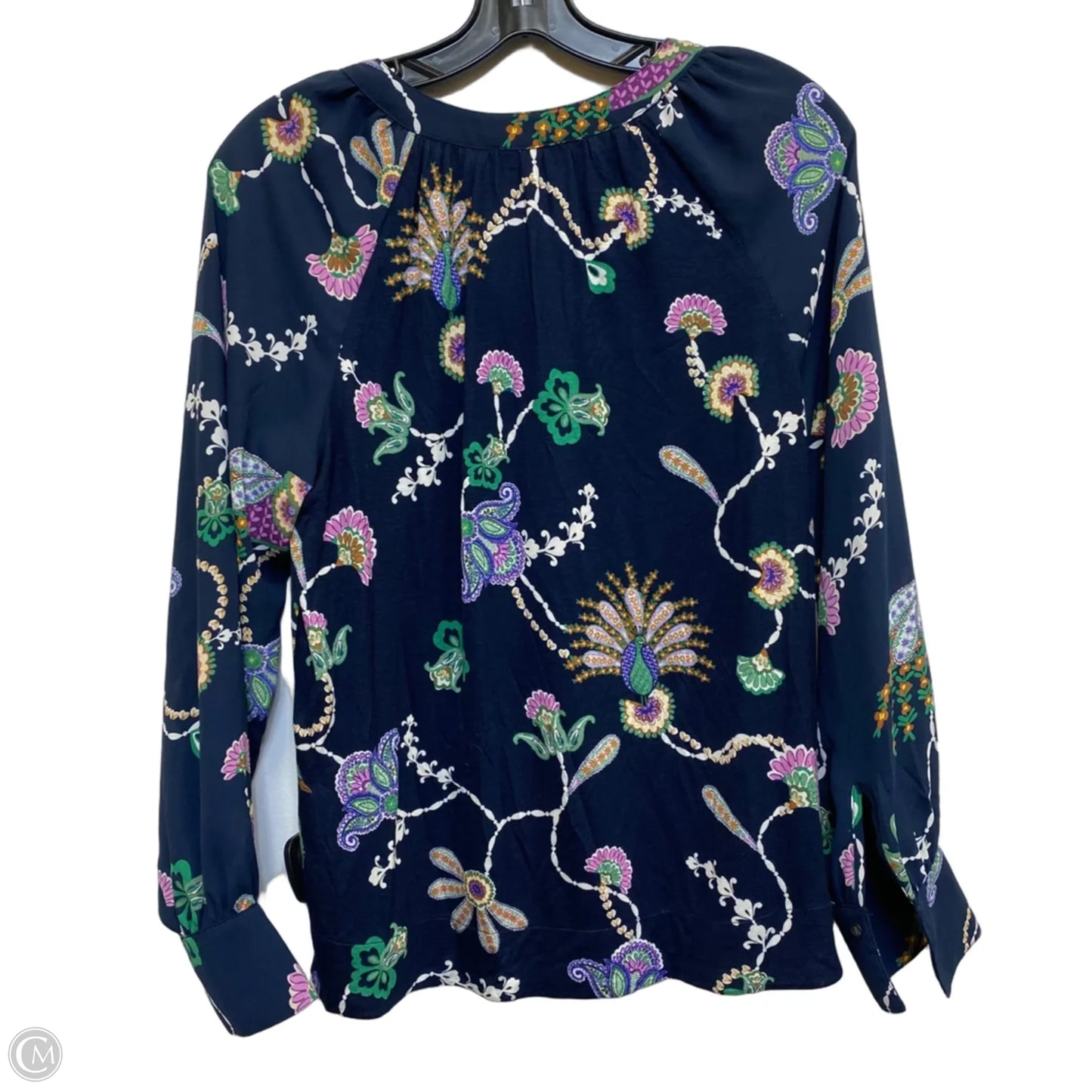 Top Long Sleeve By Loft In Blue, Size: S