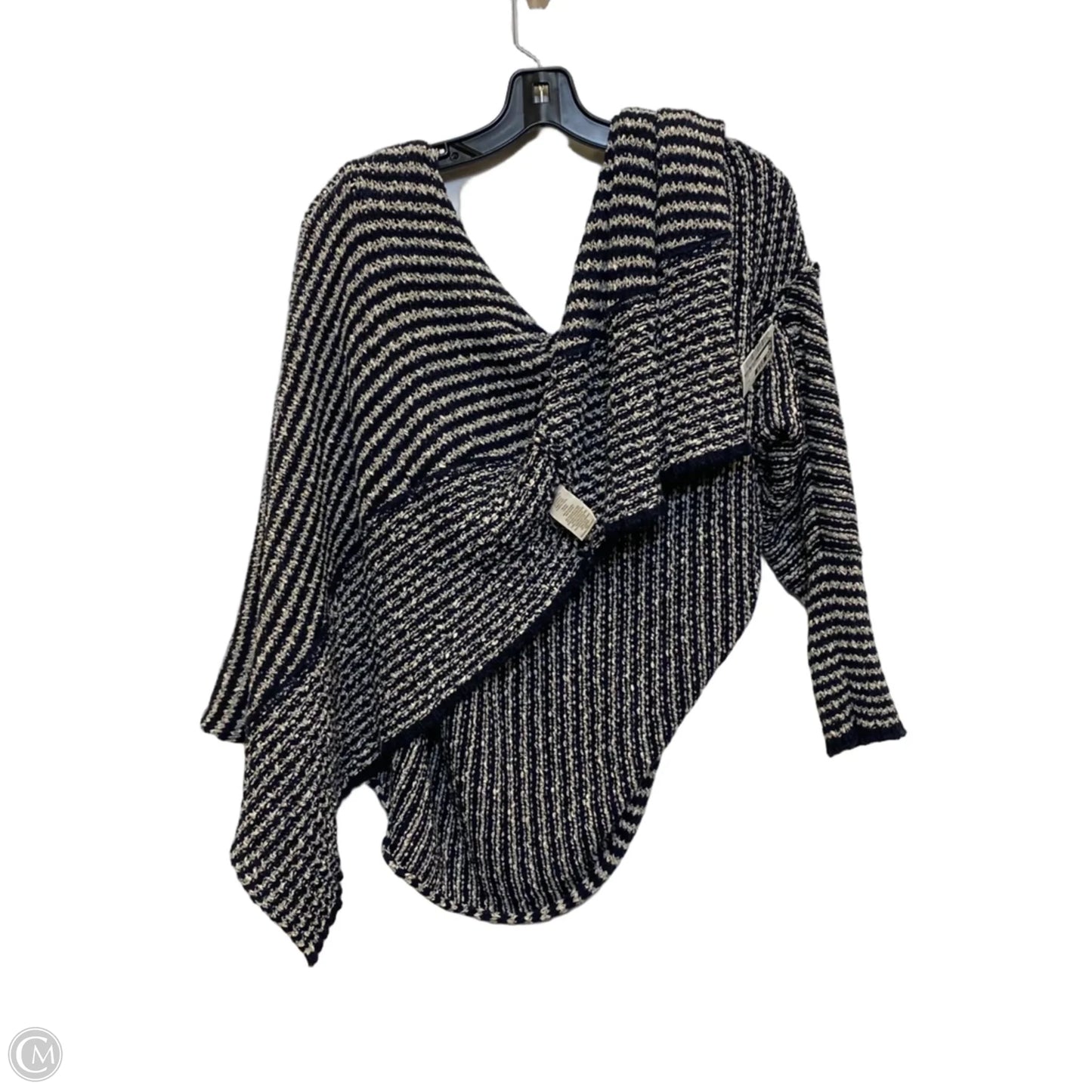 Sweater Cardigan By Free People In Blue, Size: M