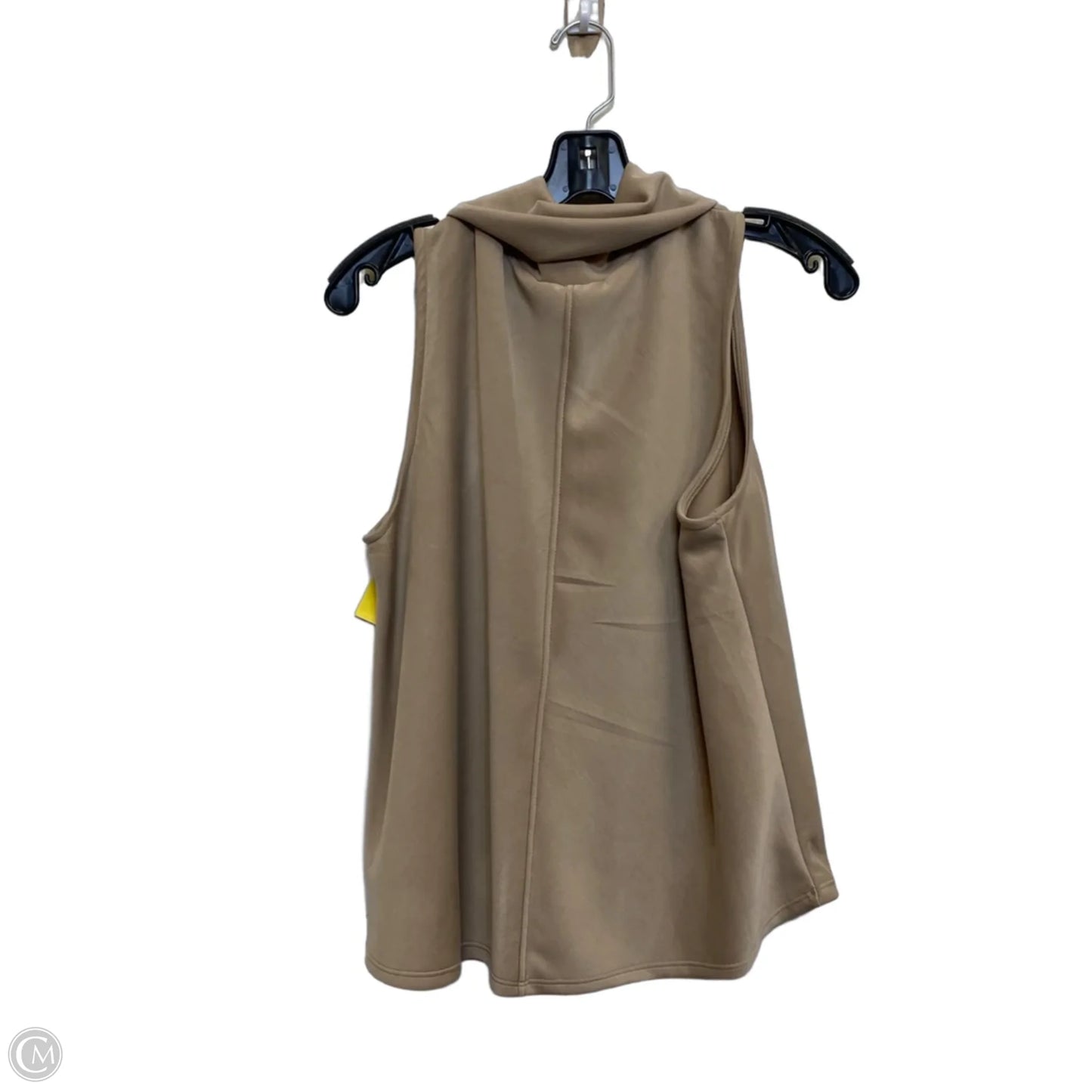 Top Sleeveless By Karlie In Tan, Size: L