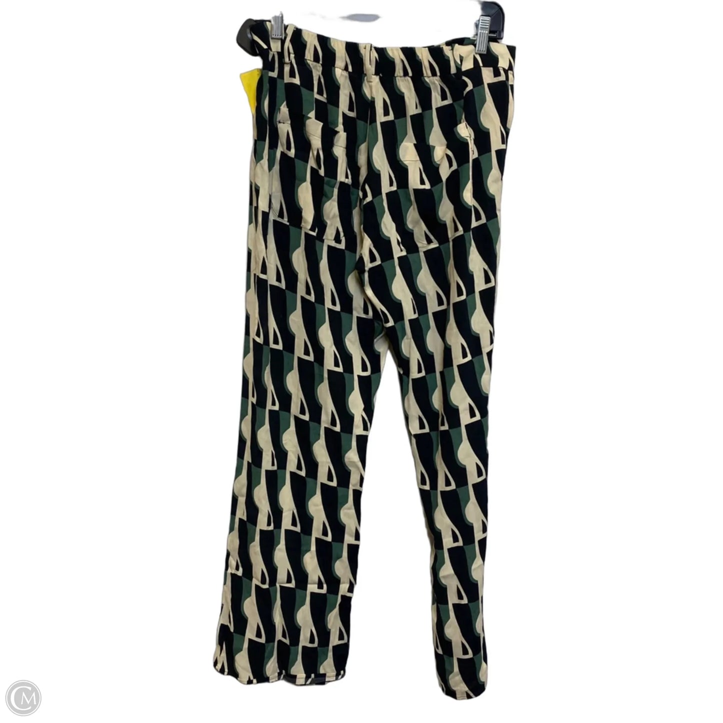 Pants Set 2pc By Zara In Black & Green, Size: M