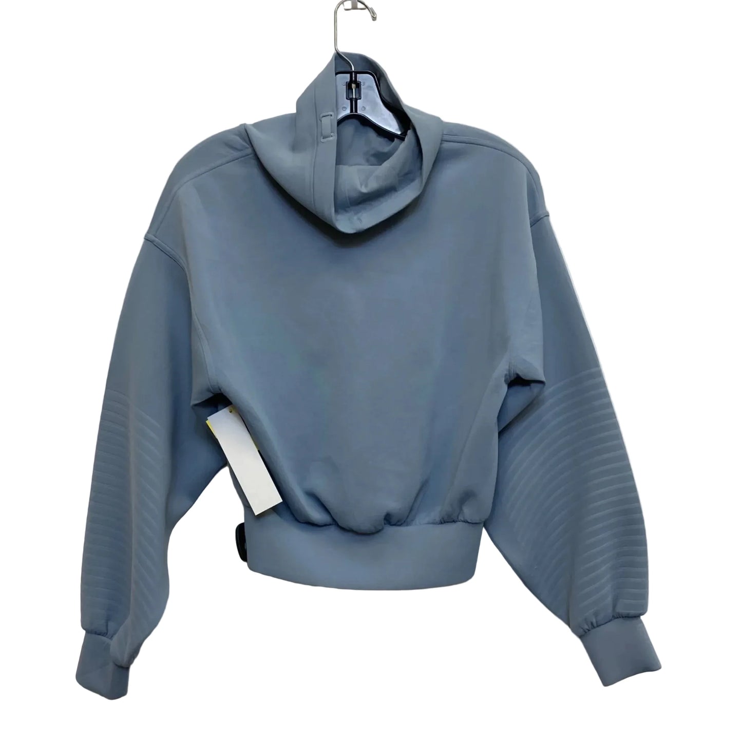 Athletic Top Long Sleeve Collar Designer By Lululemon In Blue, Size: Xs