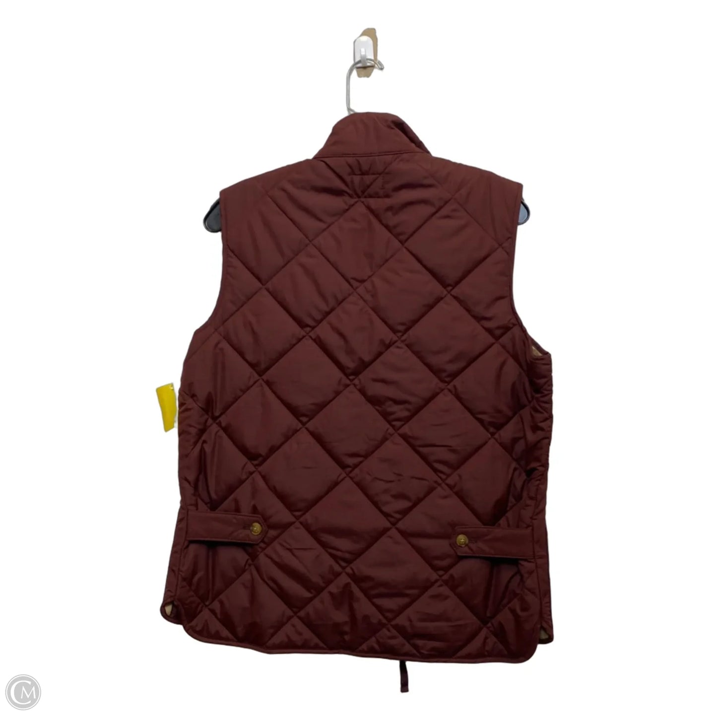 Vest Puffer & Quilted By J. Crew In Red, Size: Xs