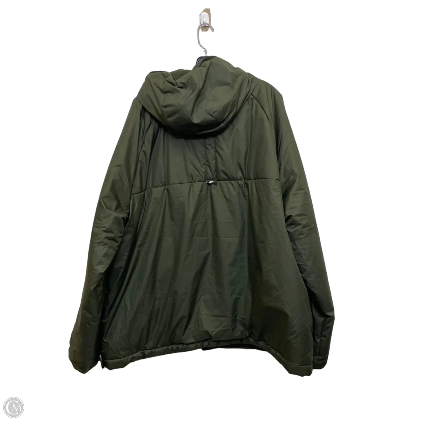 Jacket Puffer & Quilted By Nike Apparel In Green, Size: 3x