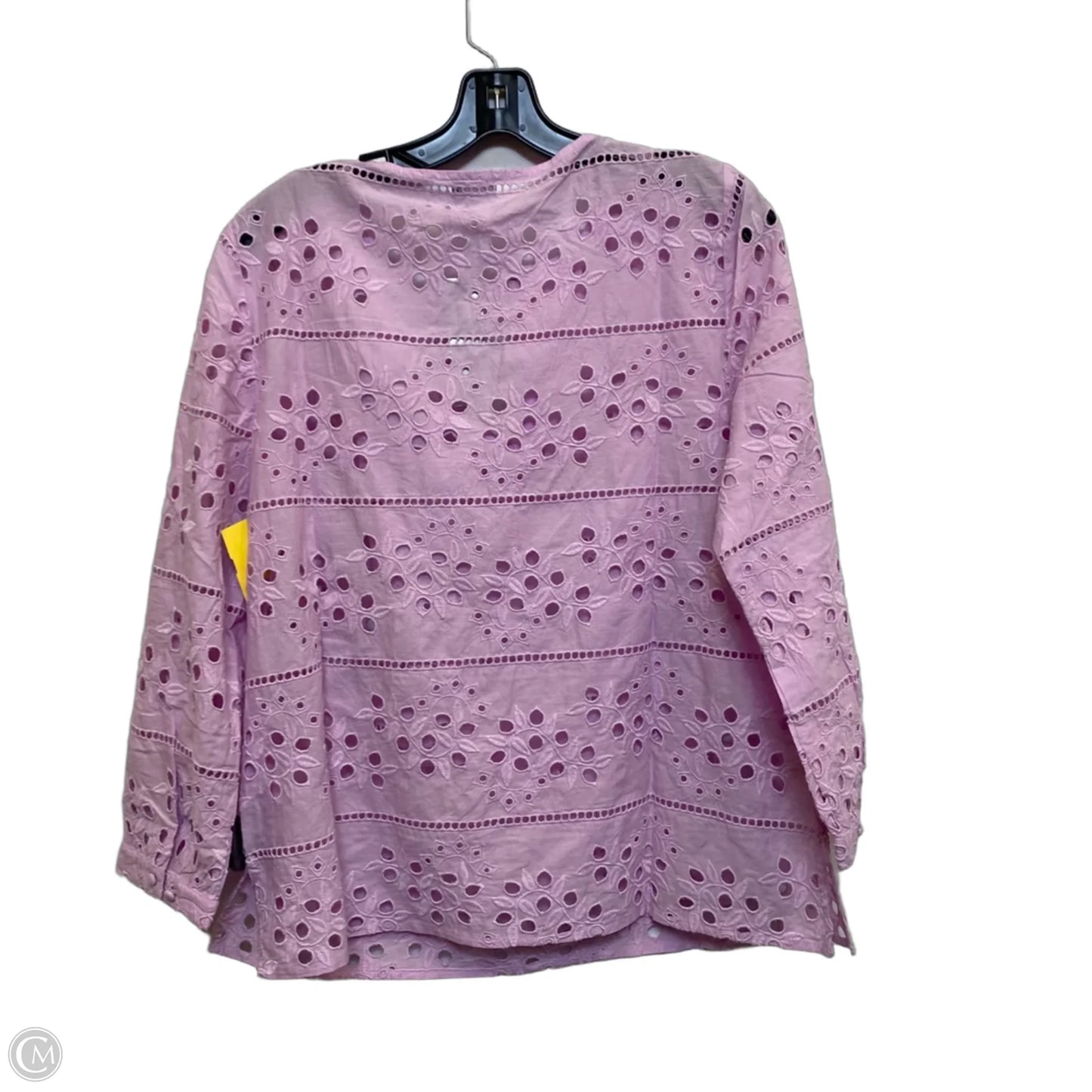 Top Long Sleeve By Chicos In Purple, Size: M