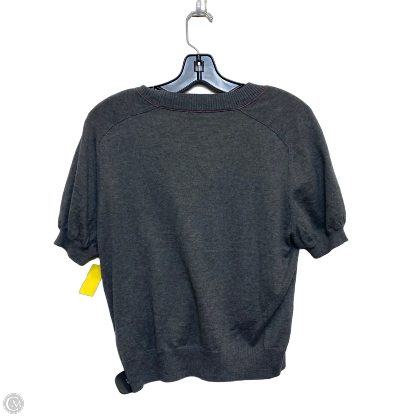 Sweater Short Sleeve By Maeve In Grey, Size: Xs