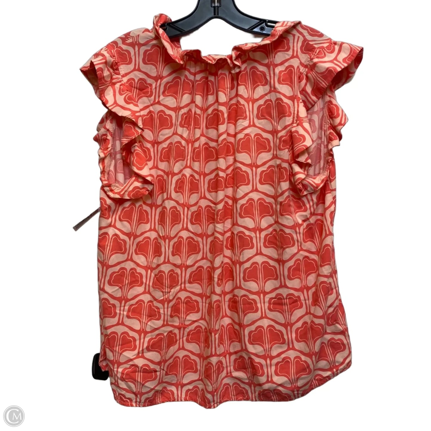 Top Sleeveless By Crown And Ivy In Peach, Size: 1x