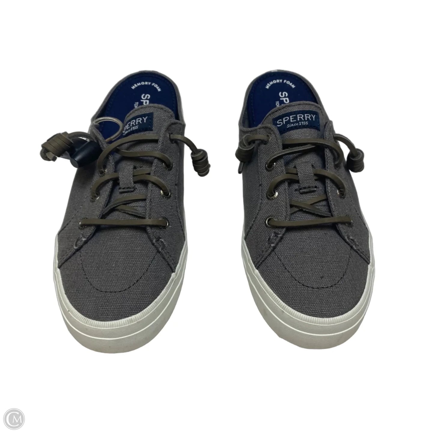 Shoes Sneakers By Sperry In Grey, Size: 7