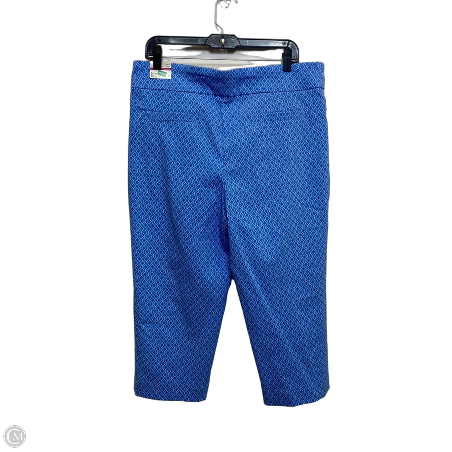 Pants Cropped By Kim Rogers In Blue, Size: 14