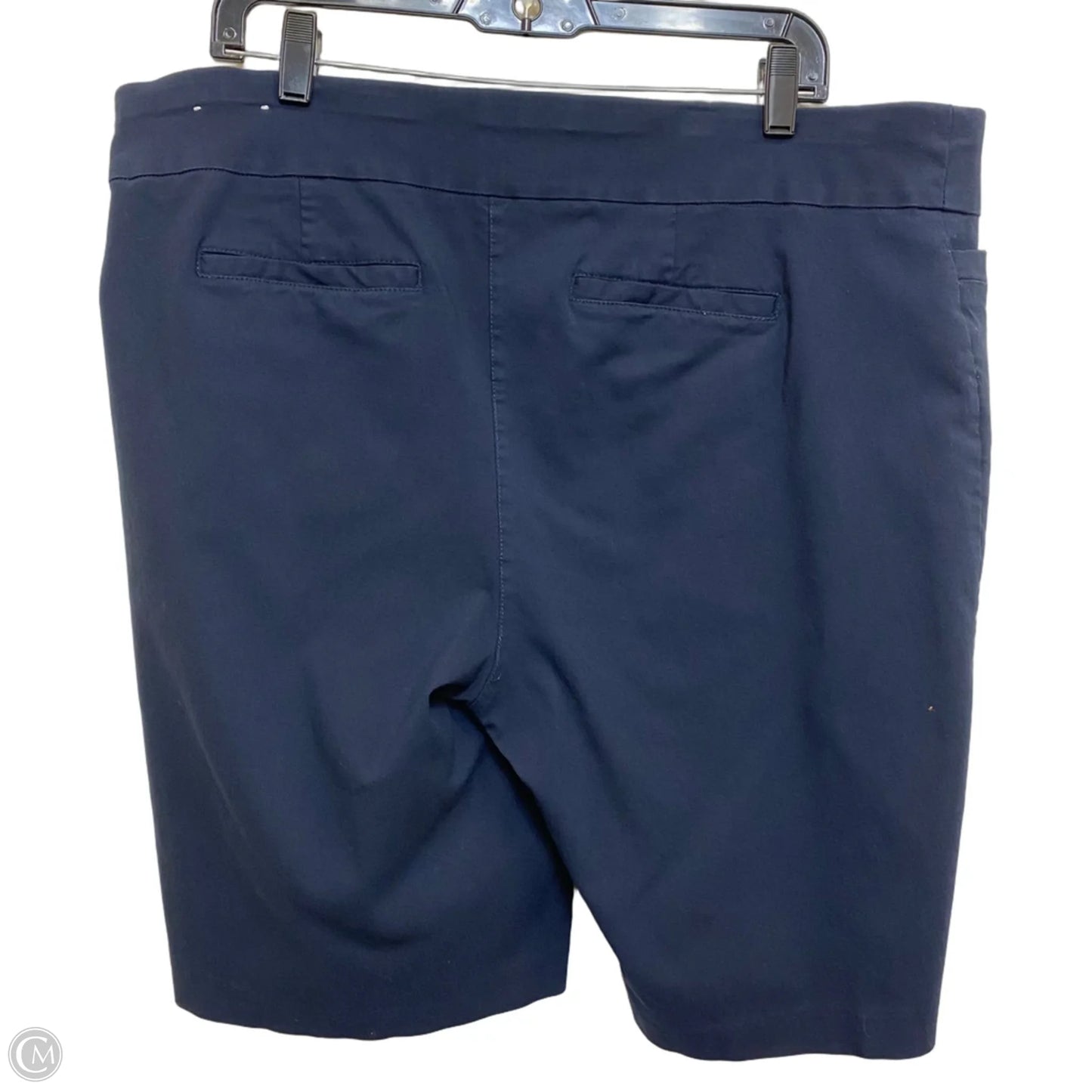 Skort By Dana Buchman In Blue, Size: 2x