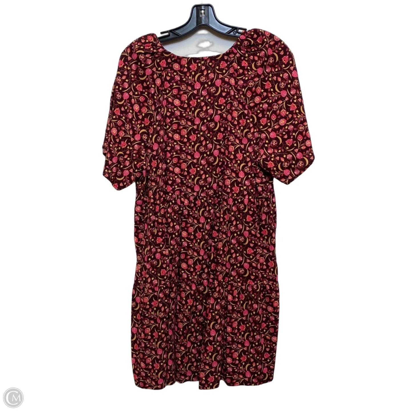 Dress Casual Short By Old Navy In Pink & Red, Size: L