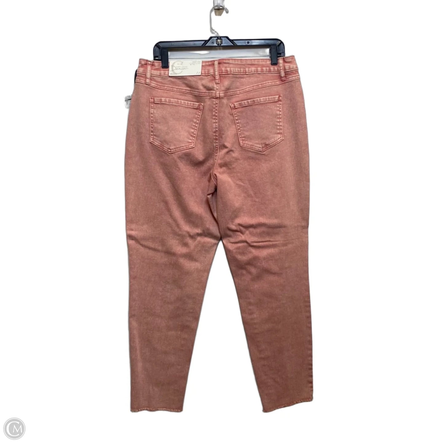 Jeans Skinny By Cato In Red Denim, Size: 14