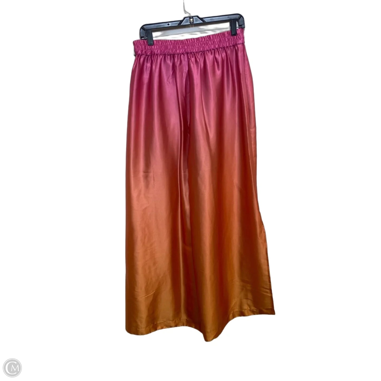 Pants Wide Leg By Cato In Orange & Pink, Size: M