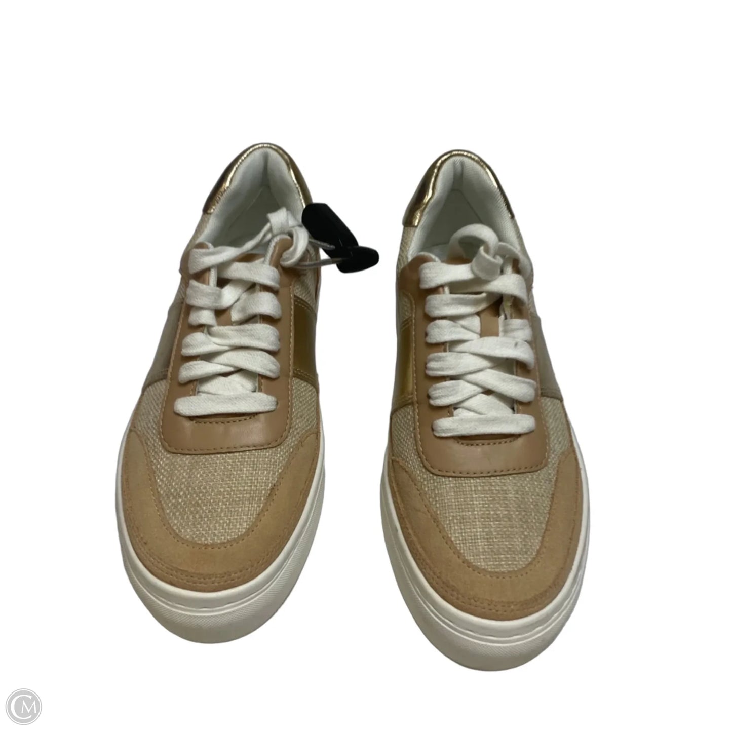 Shoes Sneakers By Antonio Melani In Cream & Tan, Size: 6