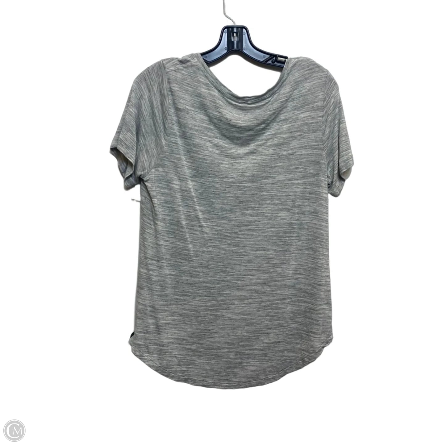 Top Short Sleeve Basic By Old Navy In Grey, Size: M