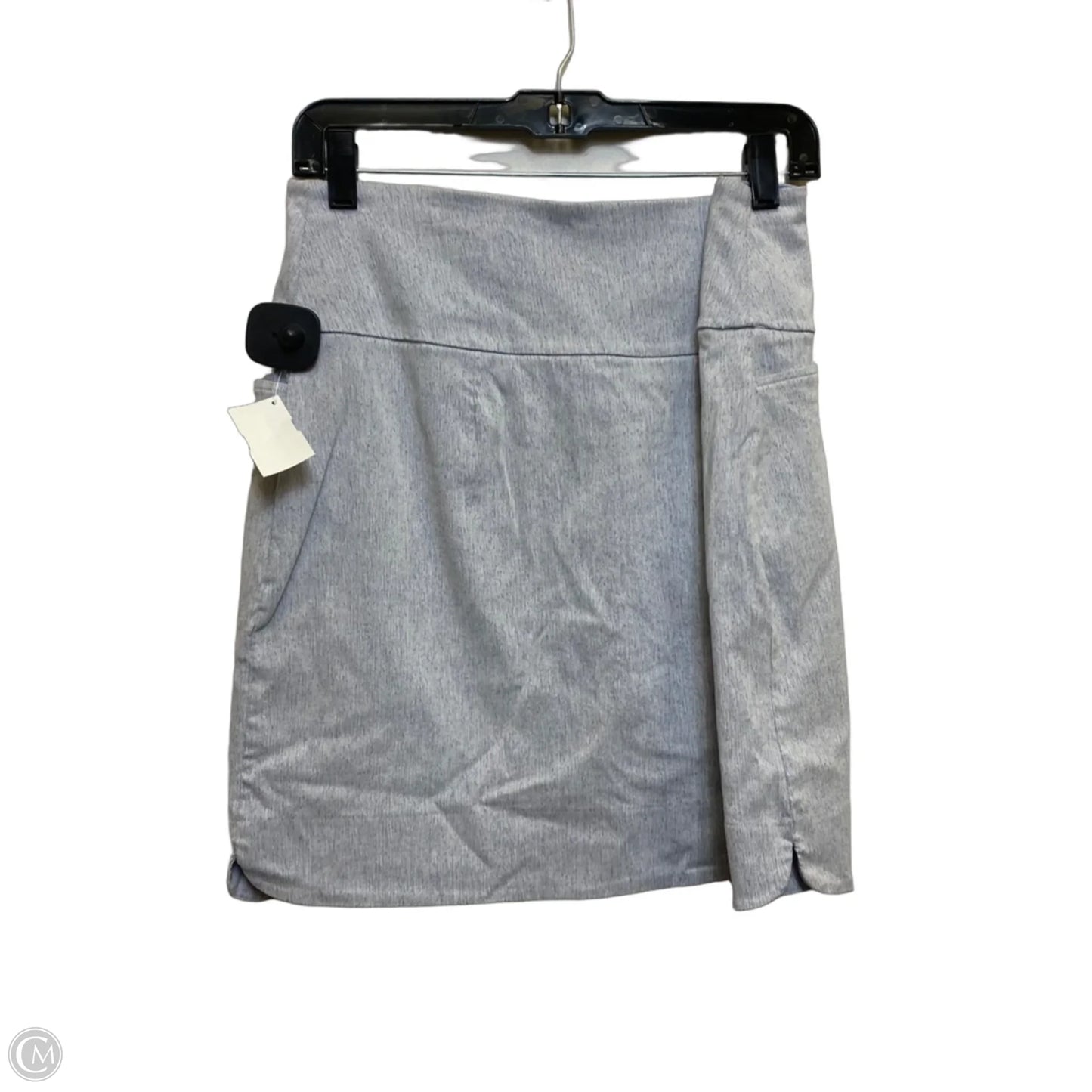 Athletic Skort By Sc & Co In Blue & White, Size: L