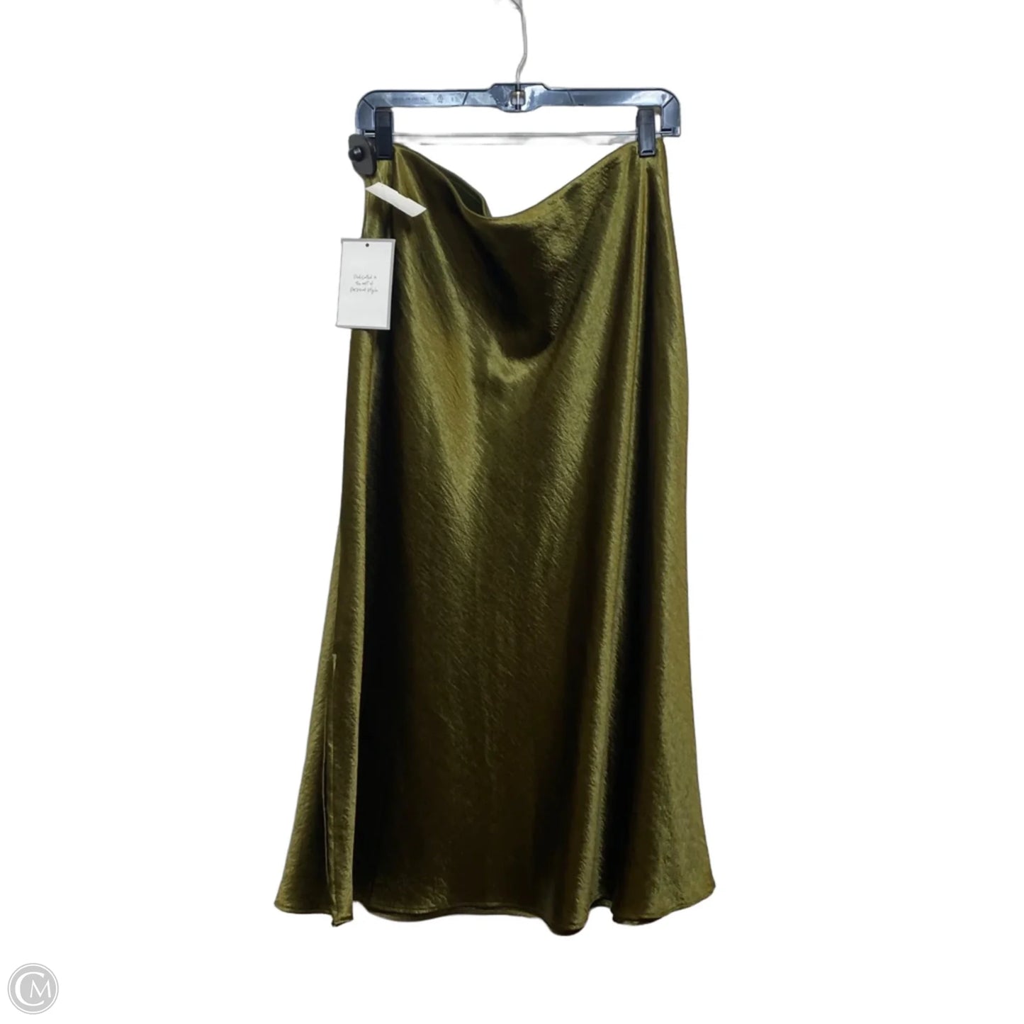 Skirt Midi By Calligraphie In Green, Size: L