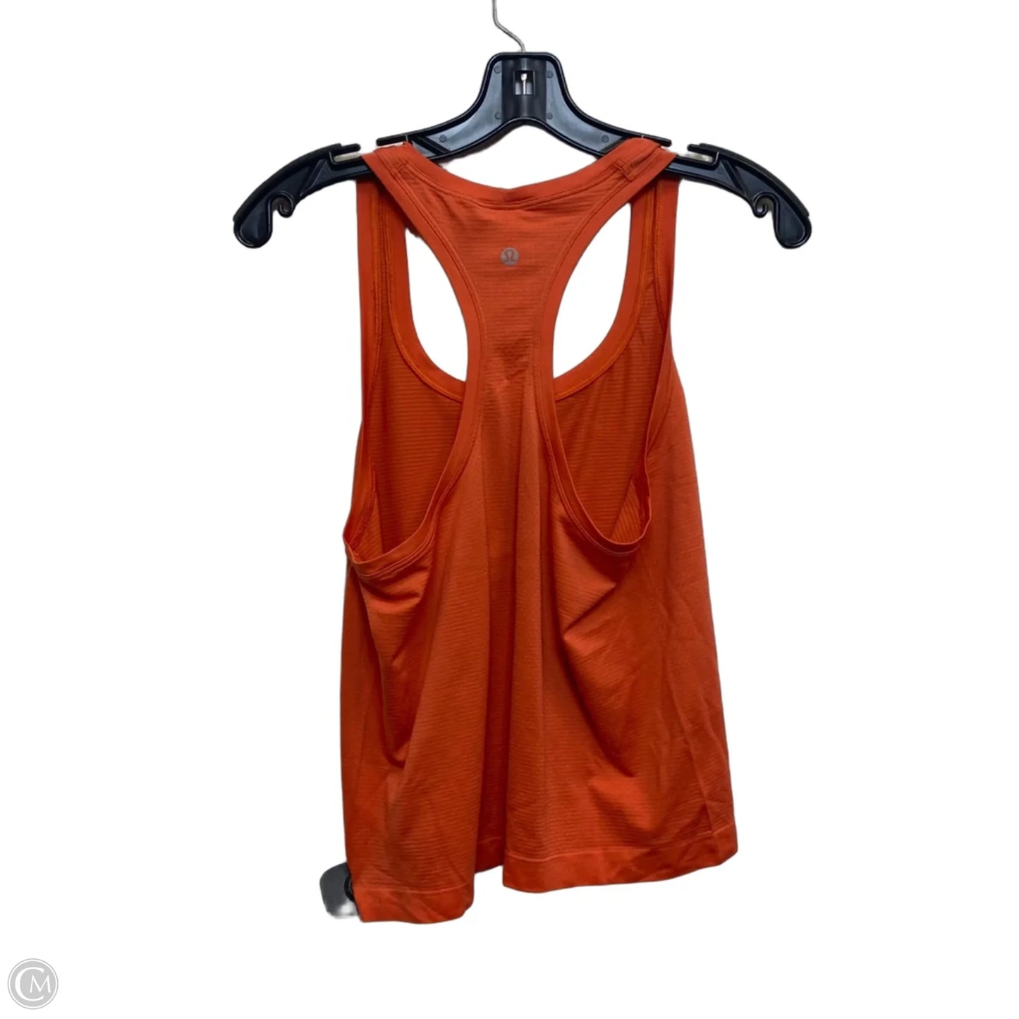 Athletic Tank Top Designer By Lululemon In Orange, Size: M